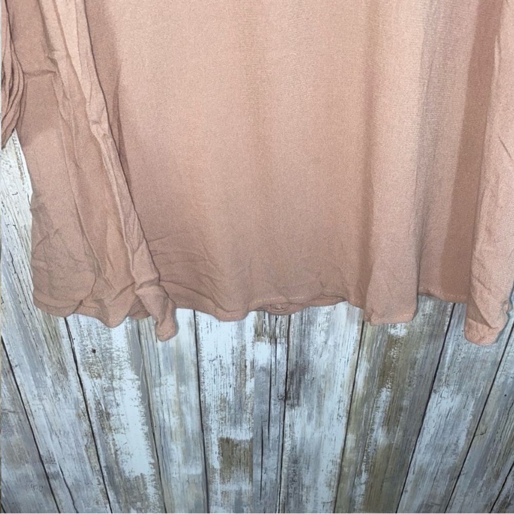 Umgee Blush Embroidered Dress - Picture 3 of 8